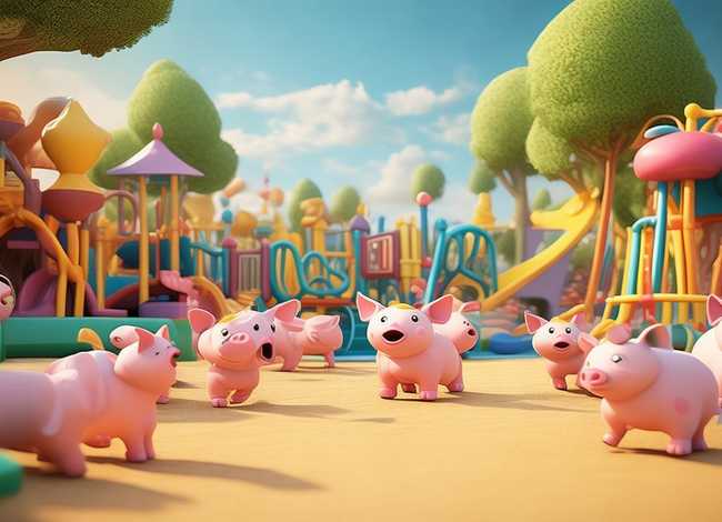 儿童故事小猪的故事，小猪的故事幼儿园
