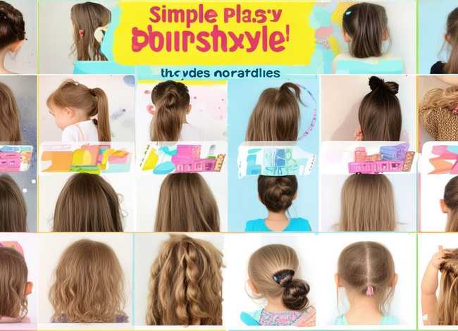 儿童发型教程 - 儿童发型教程简单