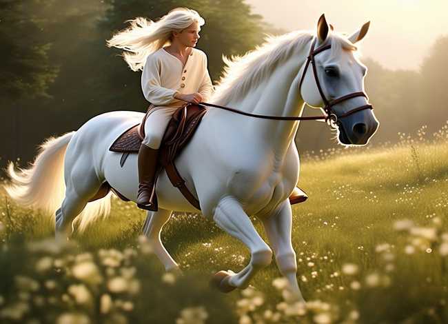 白马王子故事原文 - 白马王子故事原文及翻译