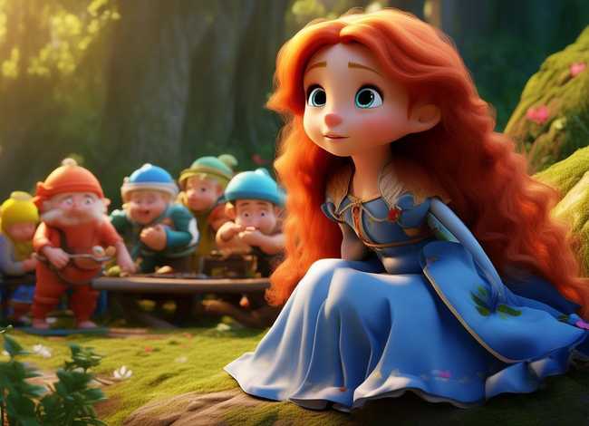 儿童绘本有声故事白雪公主、幼儿绘本白雪公主的故事