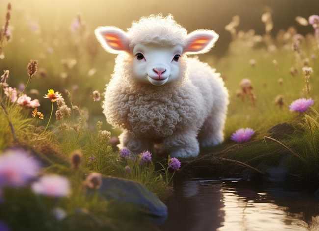 小绵羊的故事文字版 - 小绵羊的故事文字版图片
