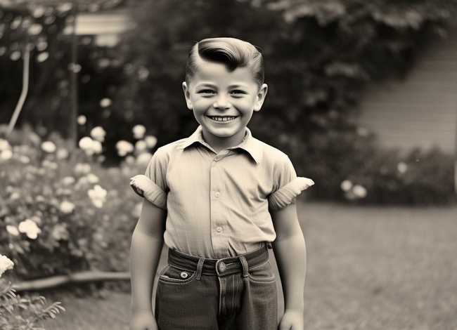 里根童年（里根童年照）