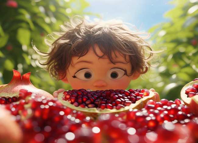 关于石榴的绘本故事；关于石榴的绘本故事简短