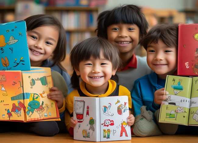 自制绘本故事小学四年级英语绘本、四年级小学生自制英语绘本