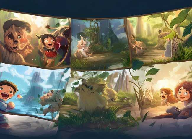 绘本故事画4幅图 - 绘本故事画4幅图怎么画