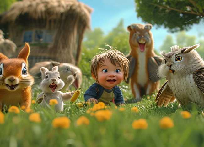 儿童动物笑话段子（儿童动物笑话段子搞笑）