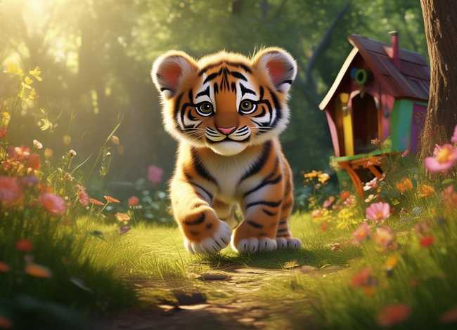 儿童故事小老虎的故事 - 小老虎的幼儿故事