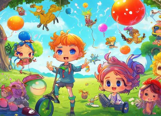 儿童插画6到10岁动漫，儿童插画6到10岁动漫图片