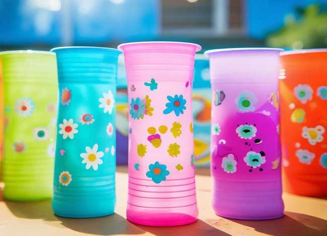 塑料水杯可爱 塑料水杯可爱图片大全