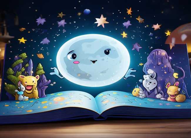 儿童教育月球故事书，月球的故事书籍