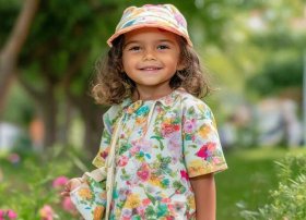 儿童环保服装女装；儿童环保服装女孩