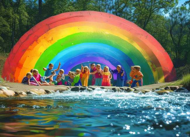 儿童故事彩虹是怎么形成的 - 彩虹是怎么形成的小故事