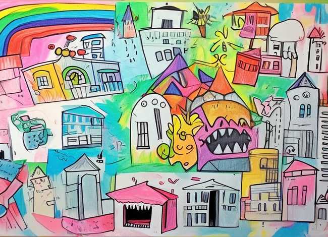 儿童画画里的故事图片、儿童画画的图片有哪些