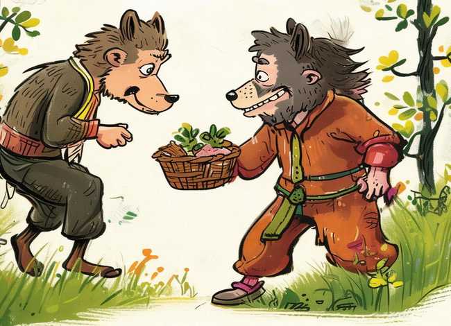 南郭先生英语绘本故事 东郭先生和狼英语绘本故事