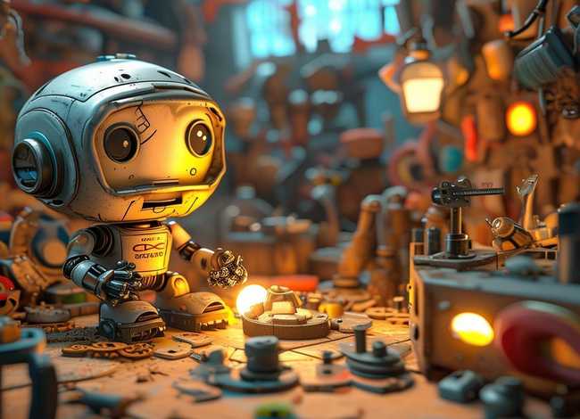 儿童故事机器人的秘密，幼儿机器人的故事