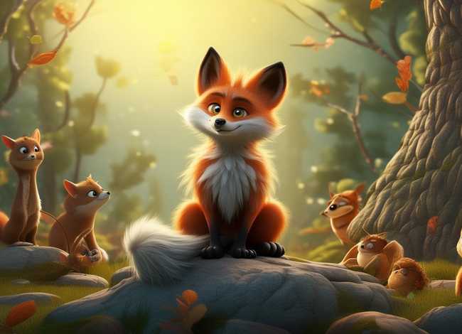 有智慧的狐狸儿童故事、狐狸的智慧故事表演 有智慧的狐狸儿童故事、狐狸的智慧故事表演