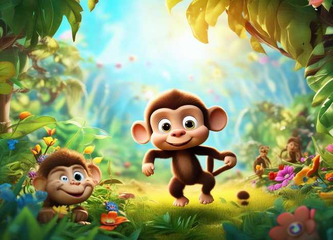 幼儿关于猴子的简单故事 幼儿关于猴子的简单故事视频