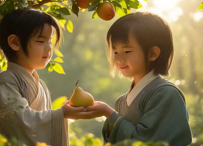 孔融让梨是什么故事、孔融让梨是什么故事类型