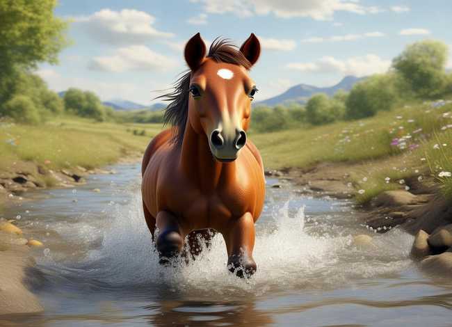 儿童故事小马过河作品赏析，小马过河的故事 幼儿小故事