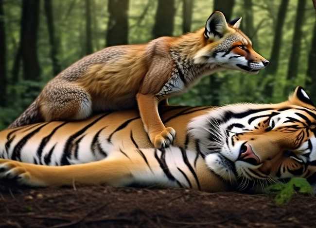 狐假虎威的故事ppt(狐假虎威的故事讲了什么道理) 狐假虎威的故事ppt(狐假虎威的故事讲了什么道理)