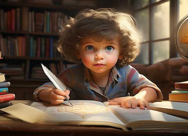 儿童早慧故事50字 - 小孩早慧的故事