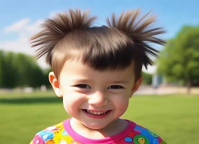 儿童爱心发型男 - 儿童爱心发型男图片