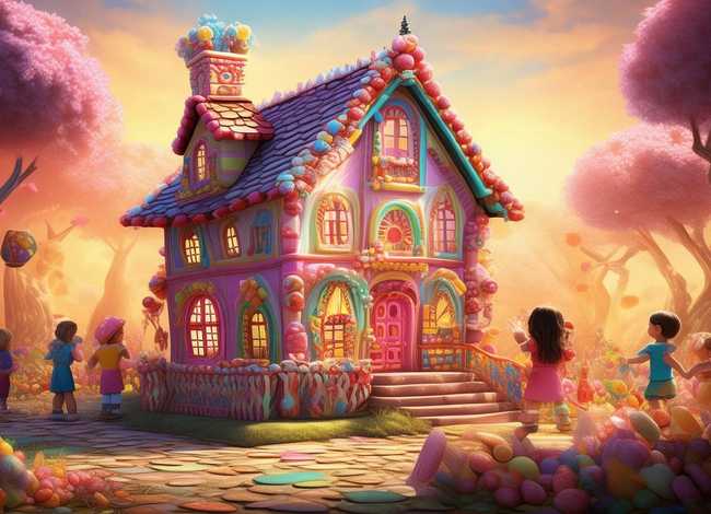 儿童故事糖果屋 - 糖果屋幼儿故事