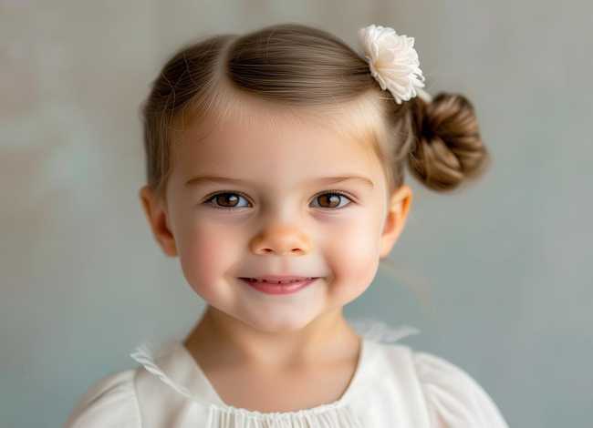 儿童国标舞发型图片简单，儿童国标舞发型图片简单好看