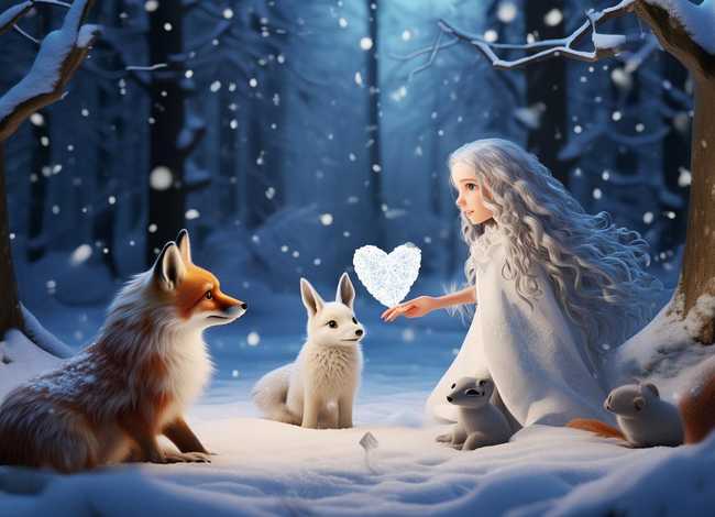 冬姑娘的礼物故事，冬姑娘的礼物故事朗诵