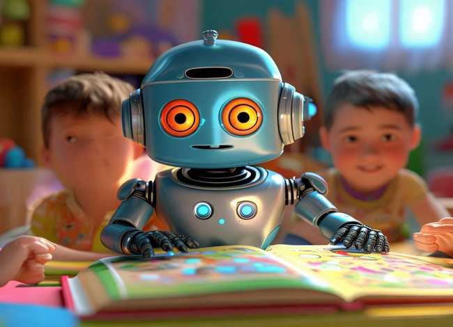 儿童机器人故事阅读；幼儿机器人的小故事