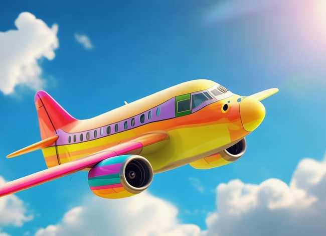 儿童飞机绘画图片、儿童飞机绘画图片简单