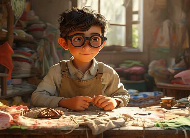 10-15岁儿童故事小裁缝、睡前故事里面的小裁缝 10-15岁儿童故事小裁缝、睡前故事里面的小裁缝