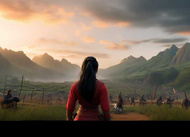 儿童故事木兰从军背景视频；木兰从军故事背景音乐