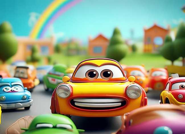 汽车的儿童故事书，汽车的故事 幼儿