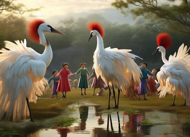 《丹顶鹤的故事》儿童舞蹈、歌曲《丹顶鹤的故事》 《丹顶鹤的故事》儿童舞蹈、歌曲《丹顶鹤的故事》