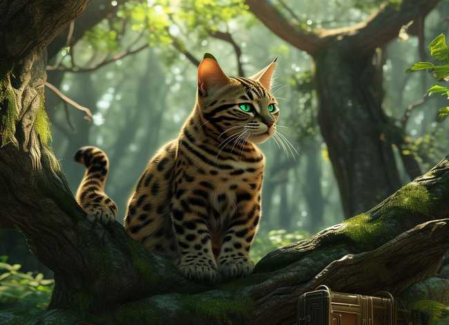 豹猫故事书（豹猫的故事）