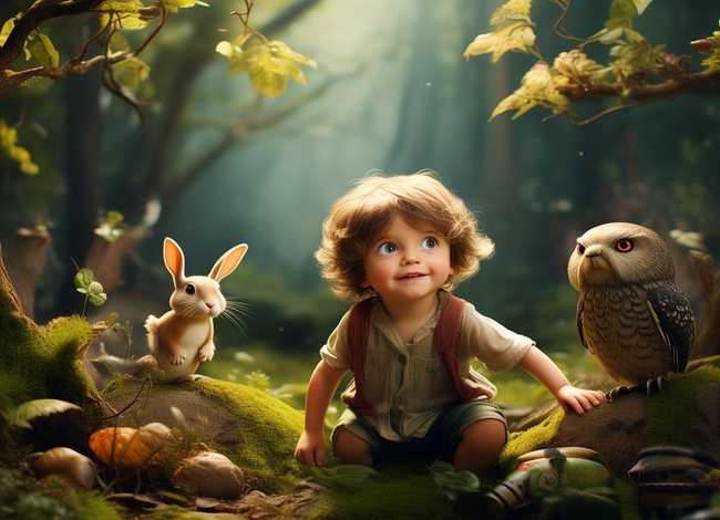 小孩的儿童故事 - 小孩儿的故事视频