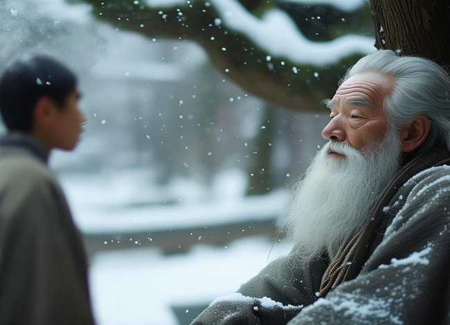 程门立雪的故事视频动画片（程门立雪的故事和含义视频）