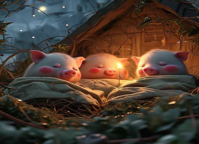 三只小猪故事大全，三只小猪故事大全 睡前故事