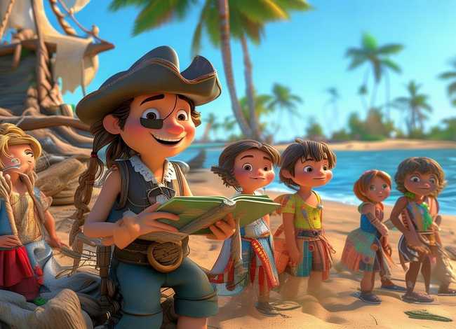 幼儿故事海盗和小朋友（幼儿故事海盗和小朋友的故事）