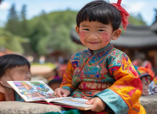 汉服儿童讲故事，汉服幼儿故事