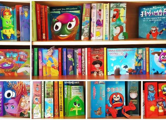 儿童动画书籍，儿童动画书籍种类大全