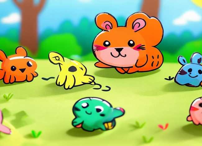 绘本动物简笔画 小动物绘本简笔画