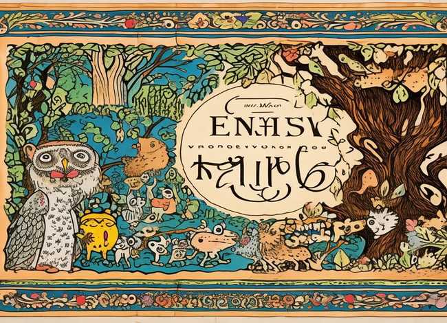 英文寓言故事手抄报、英文寓言故事手抄报图片