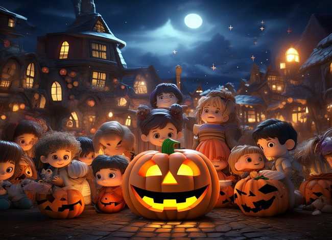 万圣节的儿童故事完整版，万圣节的幼儿故事