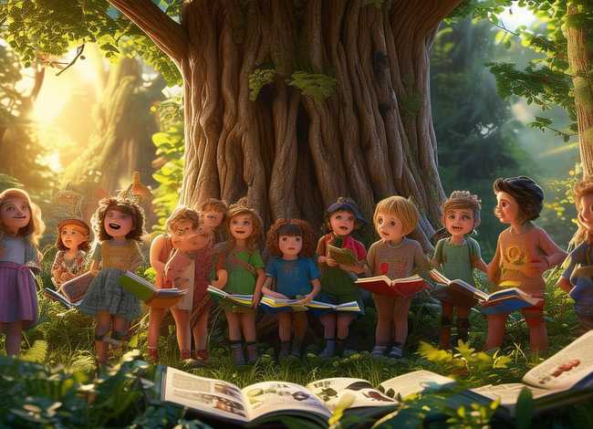 儿童故事文字版100字，儿童经典故事100篇文字版