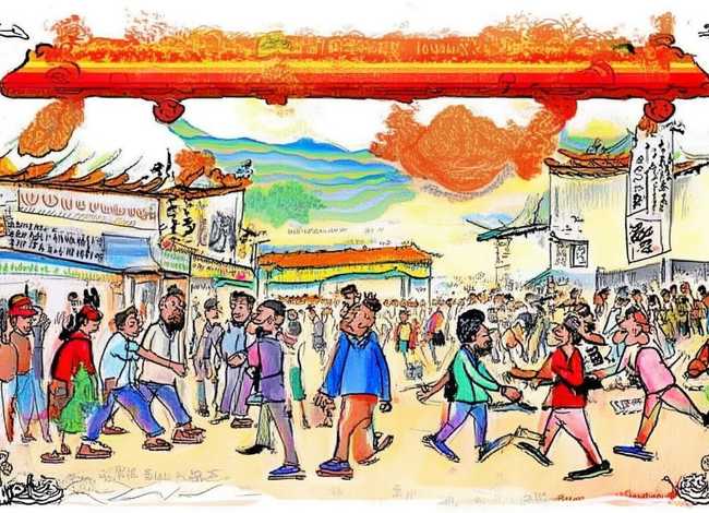 邯郸学步寓言故事手抄报、邯郸学步寓言故事手抄报打印