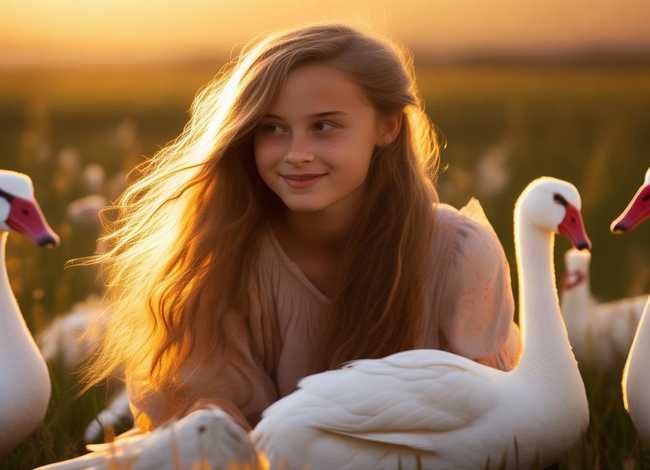 儿童睡前故事书之放鹅姑娘；放鹅姑娘故事视频