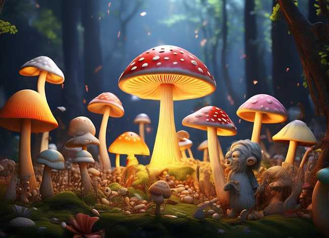 蘑菇蘑菇的故事 讲蘑菇的故事