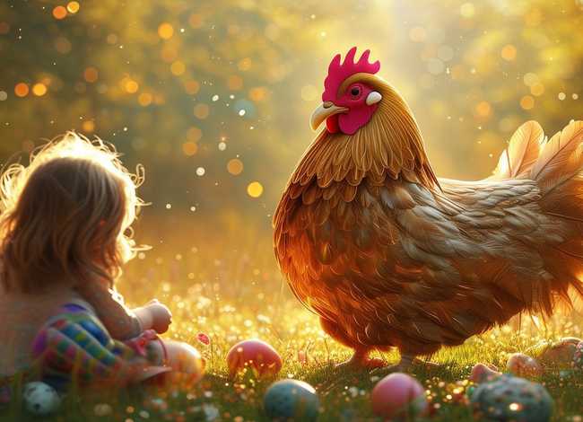 儿童故事母鸡的秘密 - 母鸡的秘密故事视频